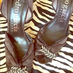 Brown Pedro Garcia heels